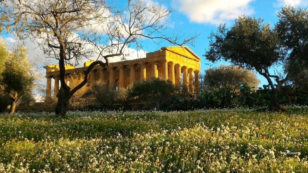 The Garden House Alla Scala Dei Turchi Realmonte Exterior foto